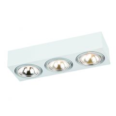 Argon Rodos 1088 lampa podsufitowa 3x6 W biała