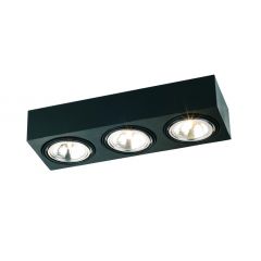 Argon Rodos 1119 lampa podsufitowa 3x6 W czarna