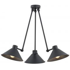 Argon Altea 1452 lampa podsufitowa 3x15 W czarna
