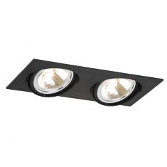 Argon Olimp 787 lampa do zabudowy 2x6 W czarna