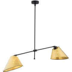 Argon Clava 897 lampa podsufitowa 2x15 W czarna