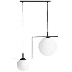 Aldex Zac 1038H12 lampa wisząca 2x15 W czarna