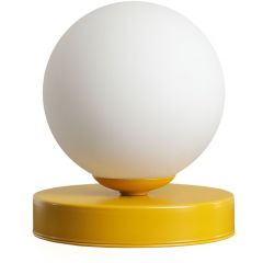 Aldex Ball 1076B14S lampa stołowa 1x10 W żółta