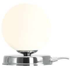 Aldex Ball 1076B4S lampa stołowa 1x10 W chrom