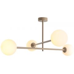 Aldex Pinne 1080PLL17 lampa podsufitowa 4x10 W beżowa