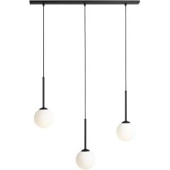 Aldex Bosso 1087E1 lampa wisząca 3x10 W czarna