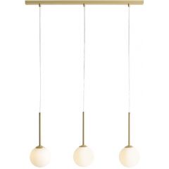 Aldex Bosso 1087E40 lampa wisząca 3x10 W złota