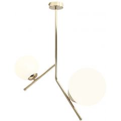 Aldex Gallia 1095PLH30 lampa podsufitowa 2x15 W chrom