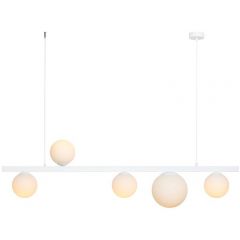 Aldex Garda 1099F lampa wisząca 5x40 W biała