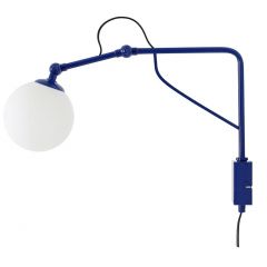 Aldex Soho Glass 1105C25D kinkiet 1x10 W niebieski