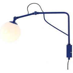 Aldex Soho Glass 1105C25M kinkiet 1x10 W niebieski