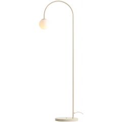 Aldex Una 1116A9 lampa stojąca 1x10 W kremowa
