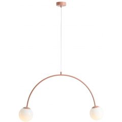 Aldex Una 1116H11 lampa wisząca 2x10 W pomarańczowa