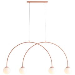 Aldex Una 1116L11S lampa wisząca 4x10 W