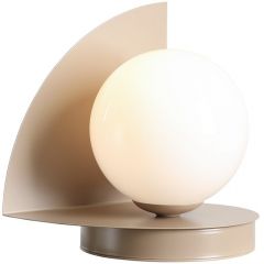 Aldex Loop 1125B17 lampa stołowa 1x10 W beżowa