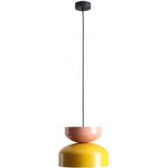 Aldex Tula 1132G1411C lampa wisząca 1x15 W łososiowa-żółta