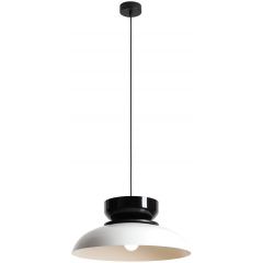Aldex Aldo 1152G23C lampa wisząca 1x15 W biała-czarna