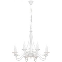 Aldex Róża 397P lampa wisząca x10 W biała