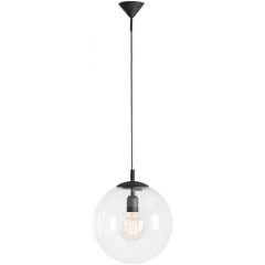 Aldex Globe 562G5 lampa wisząca 1x15 W czarna