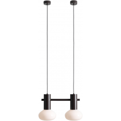 Aldex Flo 7000H28S lampa wisząca 2x10 W brązowa