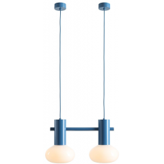 Aldex Flo Sky II 7000H31S lampa wisząca 2x10 W niebieska