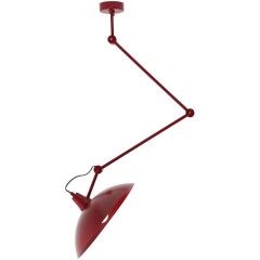 Aldex Melos 808PLG15 lampa podsufitowa 1x15 W czerwona