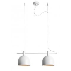 Aldex Beryl 976H lampa wisząca 2x15 W biała