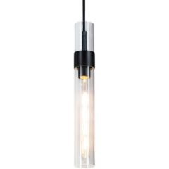 Altavola Design Pure LA013P lampa wisząca 1x6 W czarna-przezroczysta
