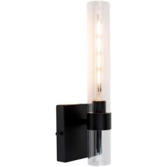 Altavola Design Pure LA013W kinkiet 1x6 W czarny-przezroczysty