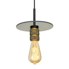 Altavola Design Techno Loft LA017Pgold lampa wisząca 1x60 W złota