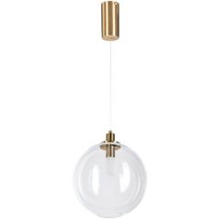 Altavola Design Polar LA019Pclear lampa wisząca 1x6 W przezroczysta-złota