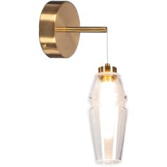 Altavola Design Opal LA025Wclear kinkiet 1x6 W przezroczysty-złoty