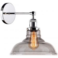 Altavola Design New York Loft LA040Wsmokychrom kinkiet 1x40 W chrom-przydymiony