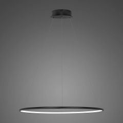 Altavola Design Ledowe Okręgi LA073P60in4k32Wblack lampa wisząca