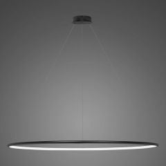 Altavola Design Ledowe Okręgi LA073P180in3kblack lampa wisząca 1x68 W czarna