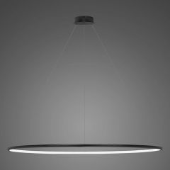 Altavola Design Ledowe Okręgi LA073P180in4kblack lampa wisząca 1x68 W czarna