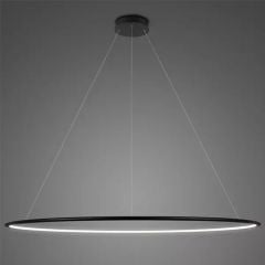 Altavola Design Ledowe Okręgi LA073P200in4kblack lampa wisząca 1x75 W czarna