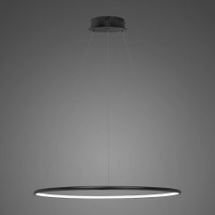 Altavola Design Ledowe Okręgi LA073P60in3kblack lampa wisząca 1x23 W czarna
