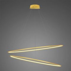 Altavola Design Ledowe Okręgi LA074P120in3kgold lampa wisząca 2x W złota
