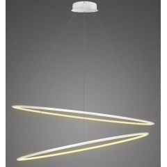 Altavola Design Ledowe Okręgi LA074P120in3kwhite lampa wisząca 2x83 W biała