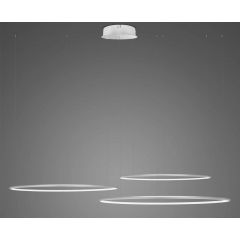 Altavola Design Led Shape LA075CO380in4ksilver lampa wisząca 1x68 W srebrna