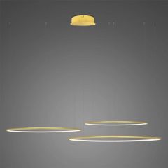 Altavola Design Ledowe Okręgi LA075CO3100in4kgold lampa wisząca 3x91 W złota