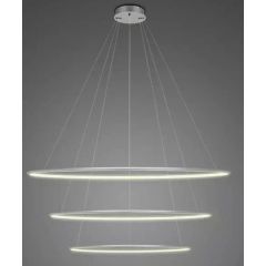 Altavola Design Led Shape LA075P100in3ksilver lampa wisząca 1x91 W srebrna