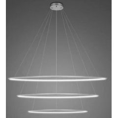 Altavola Design Led Shape LA075P120in4ksilver lampa wisząca 1x113 W srebrna