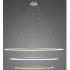 Altavola Design Led Shape LA075P150in3ksilverdimm lampa wisząca 1x139 W srebrna