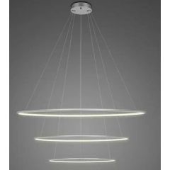 Altavola Design Led Shape LA075P80in3ksilverDali lampa wisząca 1x106 W srebrna