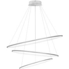 Altavola Design Led Shape LA075P80in3ksilverdimm lampa wisząca 1x68 W srebrna