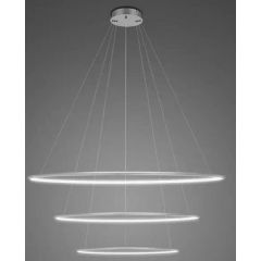 Altavola Design Led Shape LA075P80in4ksilver lampa wisząca 1x68 W srebrna