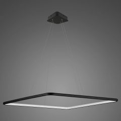 Altavola Design Ledowe Kwadraty LA079P80in3kblack lampa wisząca 1x52 W czarna