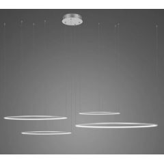Altavola Design Led Shape LA084CO4100in3ksilverDali lampa wisząca 1x106 W srebrna